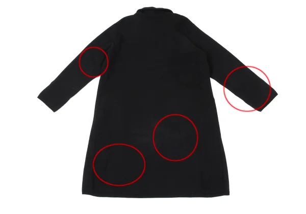 Y's Wool Knit Long Jacket K-168103_013