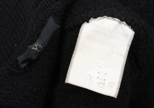 Y's Wool Knit Long Jacket K-168103_019