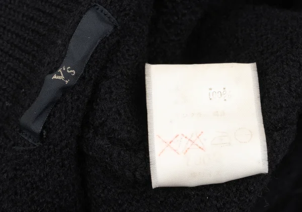 Y's Wool Knit Long Jacket K-168103_020