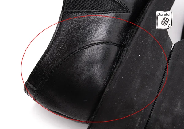 Y's Side Gore Leather Shoes K-168104_009