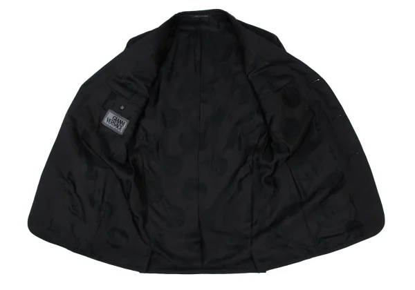 GIANNI VERSACE COUTURE Lining Medusa Wool Silk Jacket K-168107_013