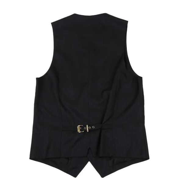 GIANNI VERSACE COUTURE Lining Medusa Wool Silk Vest K-168108_013