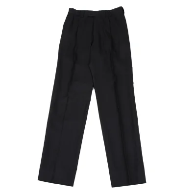 Unbranded Wool Silk Tuck Pants