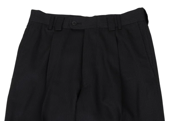 Unbranded Wool Silk Tuck Pants K-168109_002