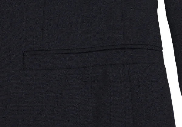 GIANNI VERSACE COUTURE Medusa Lining Shadow Stripe Wool Jacket K-168111_008