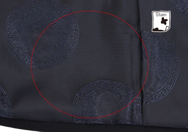 GIANNI VERSACE COUTURE Medusa Lining Shadow Stripe Wool Jacket K-168111_011