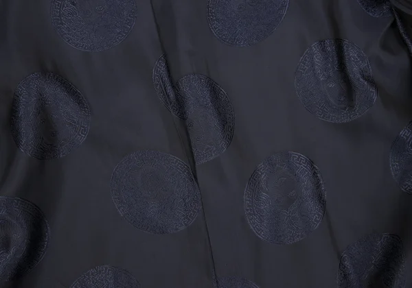 GIANNI VERSACE COUTURE Medusa Lining Shadow Stripe Wool Jacket K-168111_014