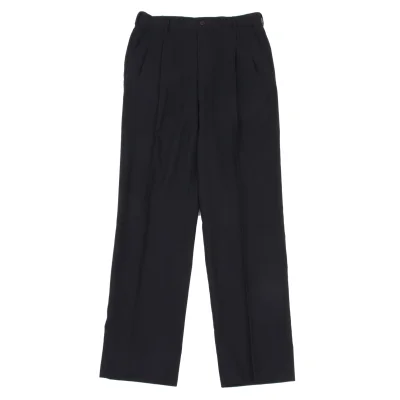 Unbranded Shadow Stripe Tuck Wool Pants