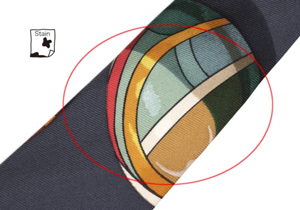 HERMES Motif Printed Tie K-168117_003