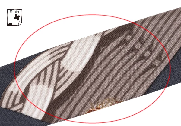 HERMES Motif Printed Tie K-168117_004