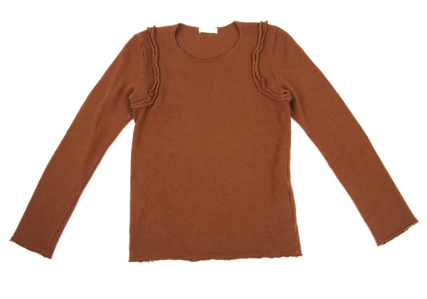 COMME des GARCONS Wool Blend Cutting Design Knit K-168119_002