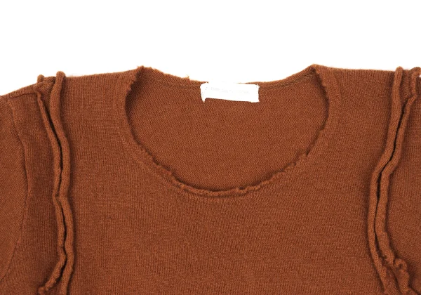 COMME des GARCONS Wool Blend Cutting Design Knit K-168119_004