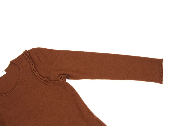 COMME des GARCONS Wool Blend Cutting Design Knit K-168119_005