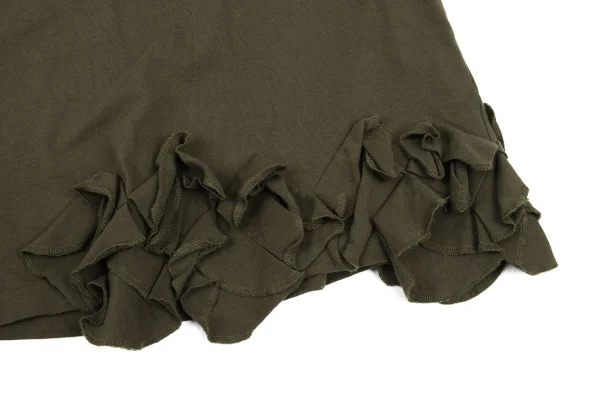 COMME des GARCONS Cotton Ruffle Hem T-shirt K-168120_005
