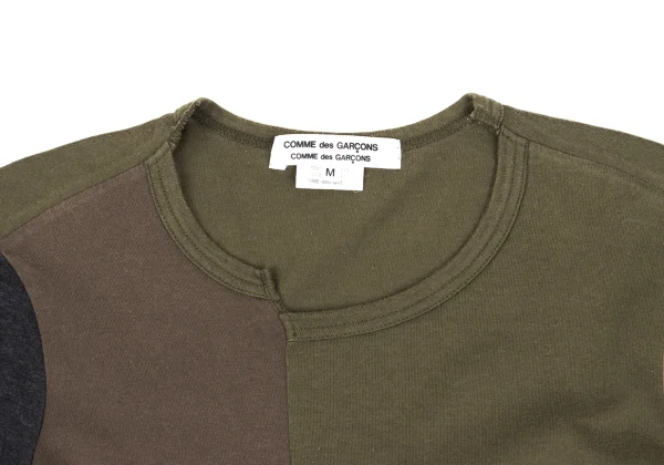 COMME des GARCONS Cotton Switching Design T-shirt K-168121_004