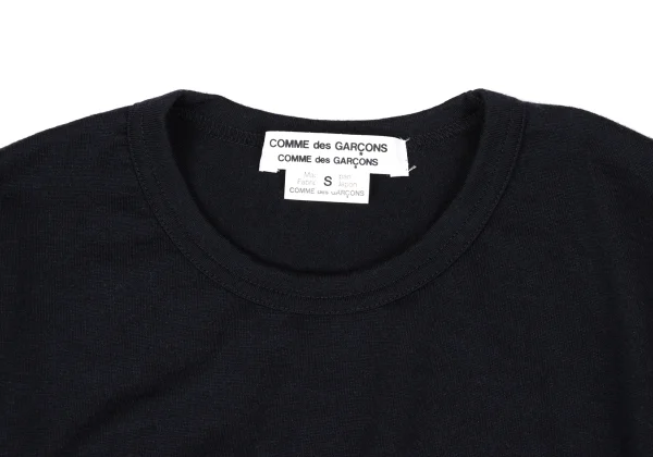 COMME des GARCONS Wool Tiered Hem Design T-shirt K-168123_004