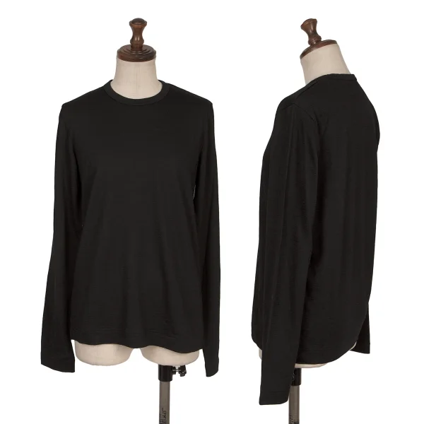 tricot COMME des GARCONS Wool Top Black S-M K-168129_001