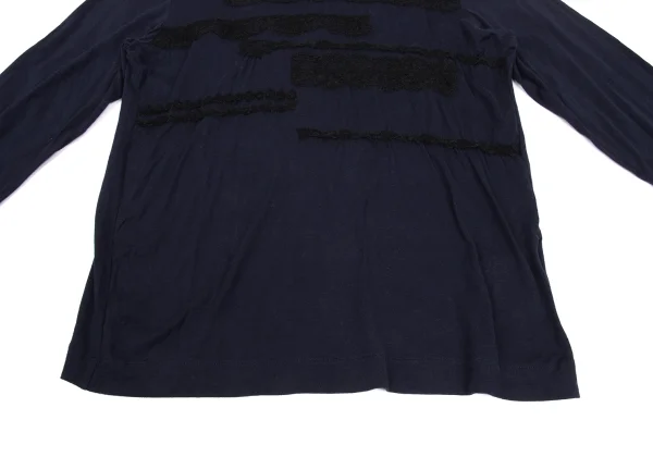 tricot COMME des GARCONS Cotton Front Embroidery Back Open Top K-168130_008