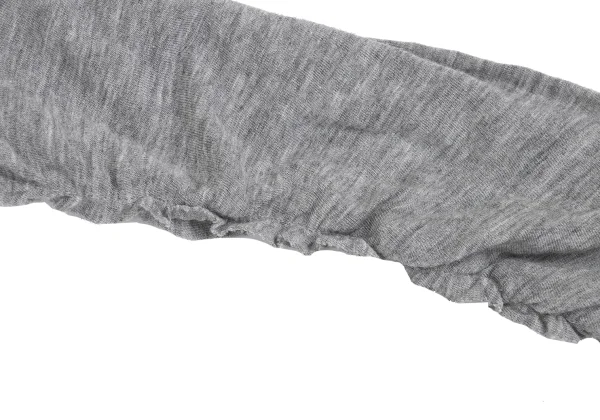 tao COMME des GARCONS Rayon Silk Side Shirred Round-collar Shirt K-168133_008