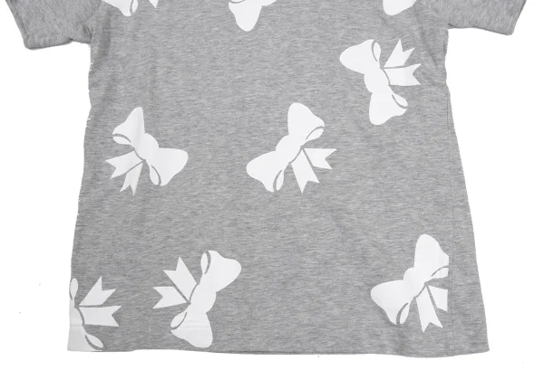 robe de chambre COMME des GARCONS Front Ribbon Print T-shirt K-168134_007