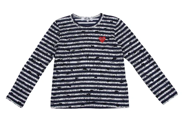 PLAY COMME des GARCONS×Matt Groening Printed Stripe T Shirt K-168136_002