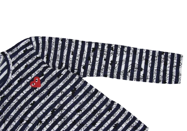 PLAY COMME des GARCONS×Matt Groening Printed Stripe T Shirt K-168136_006