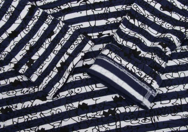 PLAY COMME des GARCONS×Matt Groening Printed Stripe T Shirt K-168136_007