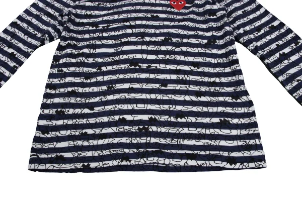 PLAY COMME des GARCONS×Matt Groening Printed Stripe T Shirt K-168136_008
