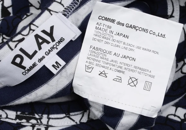 PLAY COMME des GARCONS×Matt Groening Printed Stripe T Shirt K-168136_014
