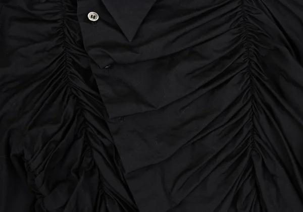 COMME des GARCONS Cotton Shirred Short Blouse K-168137_007