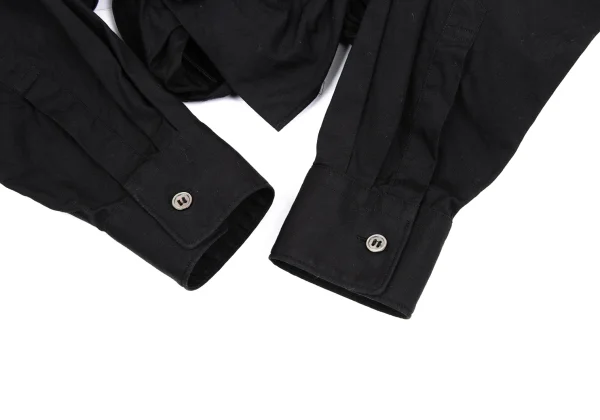 COMME des GARCONS Cotton Shirred Short Blouse K-168137_009