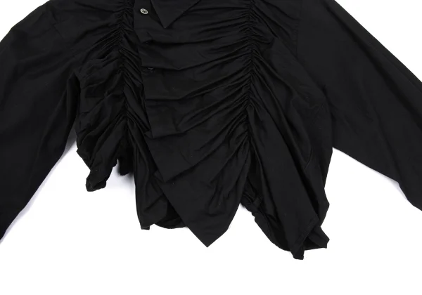 COMME des GARCONS Cotton Shirred Short Blouse K-168137_011