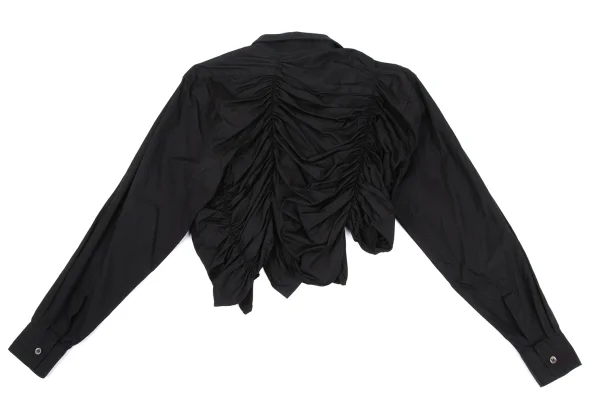 COMME des GARCONS Cotton Shirred Short Blouse K-168137_014
