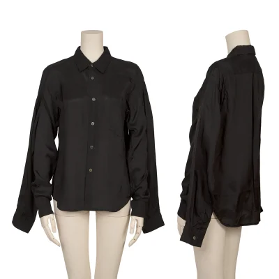 BLACK COMME des GARCONS Cupra Double Sleeve Shirt