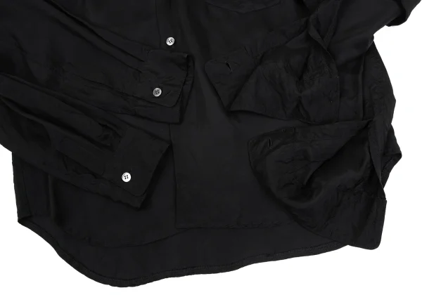 BLACK COMME des GARCONS Cupra Double Sleeve Shirt K-168139_011