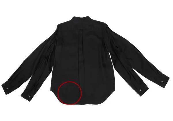 BLACK COMME des GARCONS Cupra Double Sleeve Shirt K-168139_014