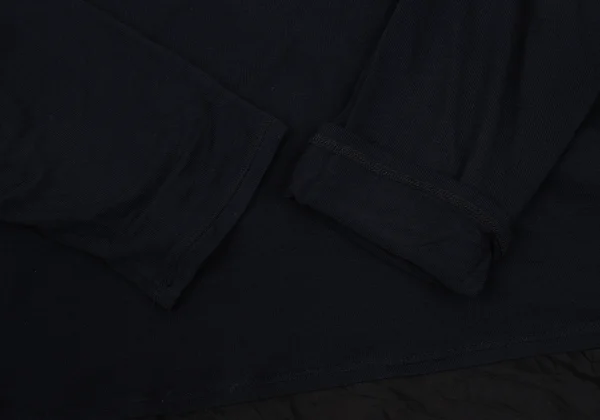 Y's for living Material Switching 3/4 Sleeve Knit Top K-168142_005