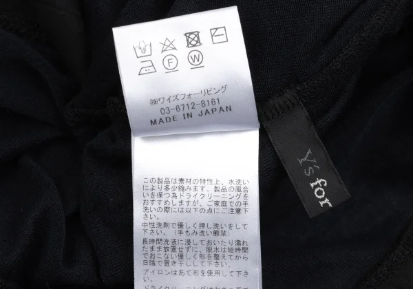 Y's for living Material Switching 3/4 Sleeve Knit Top K-168142_011