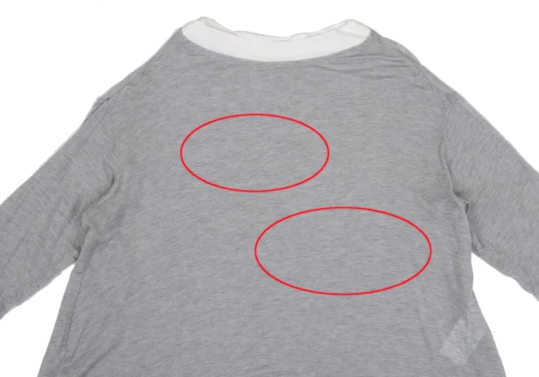 Y's for living Material Switching 3/4 Sleeve Knit Top K-168143_003