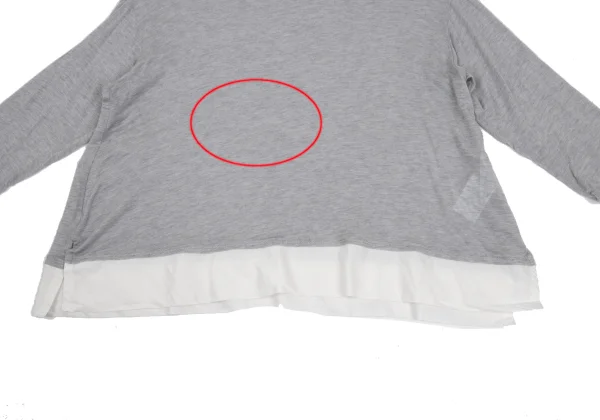 Y's for living Material Switching 3/4 Sleeve Knit Top K-168143_011