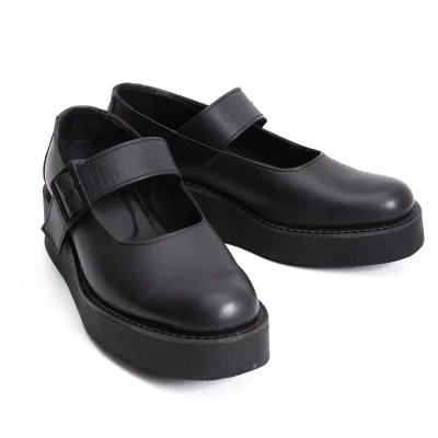 REGULATION yohji yamamoto Leather Strap Shoes