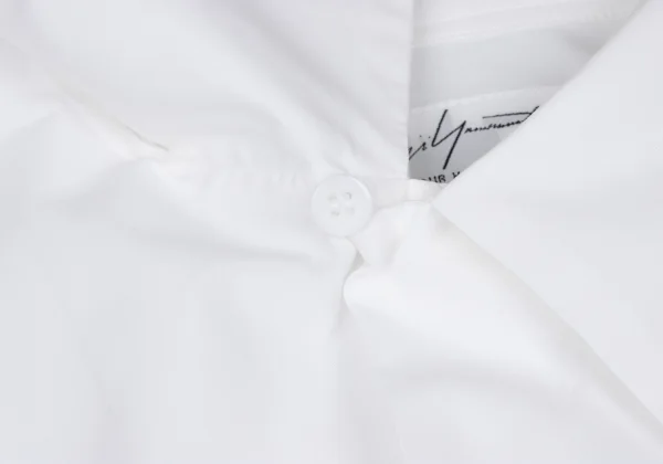 Yohji Yamamoto POUR HOMME Taisho Romantic Embroidery Open Collar Shirt K-168145_012