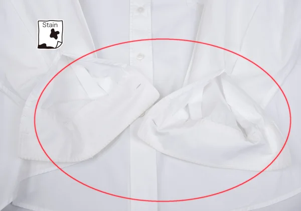 MM6 MAISON MARGIELA Cotton Velcro Design Long Sleeve Shirt K-168146_010