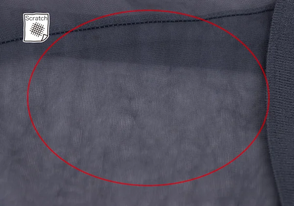 COMME des GARCONS Dyed Nylon Sheer Frill Dress K-168149_004