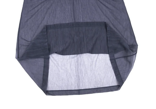 COMME des GARCONS Dyed Nylon Sheer Frill Dress K-168149_013