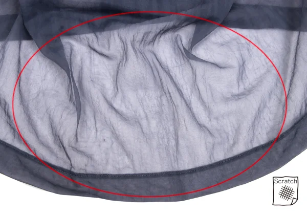 COMME des GARCONS Dyed Nylon Sheer Frill Dress K-168149_016