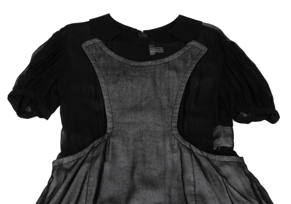 COMME des GARCONS Switching See-through Dress K-168150_003