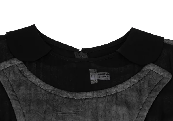COMME des GARCONS Switching See-through Dress K-168150_004