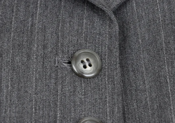 Yohji Yamamoto FEMME Pinstripe Design Shoulder Jacket K-168151_006