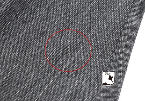 Yohji Yamamoto FEMME Pinstripe Design Shoulder Jacket K-168151_015